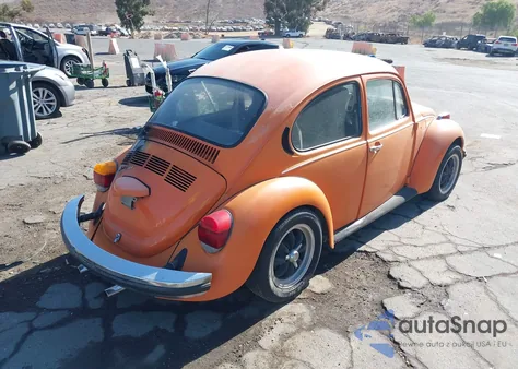 1974 Volkswagen Beetle из США, поврежденный, VIN 1342101235